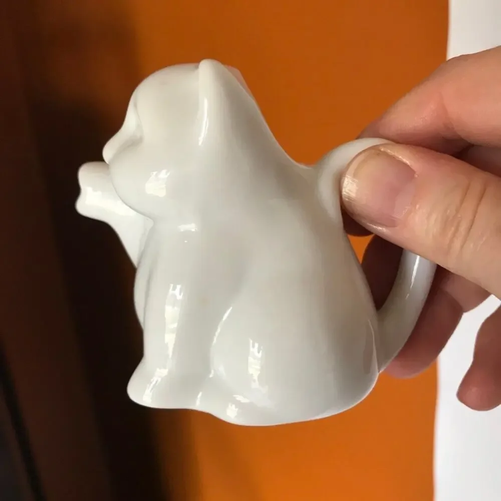 HIC ceramic mini kitty cat creamer (2 oz.), mini pitcher